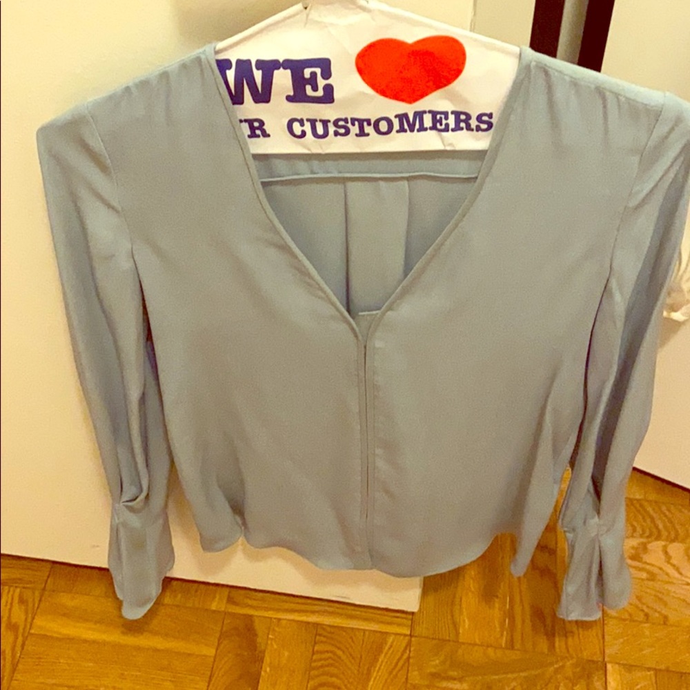 Joie light blue blouse